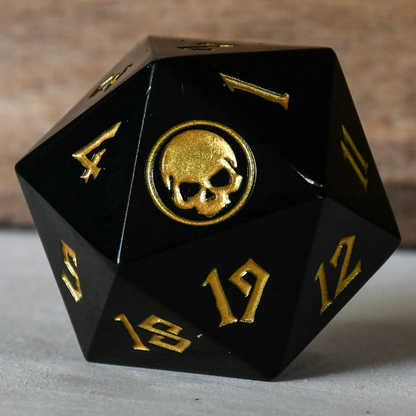 Swamp Mana Spindown D20 | MTG Life Counter
