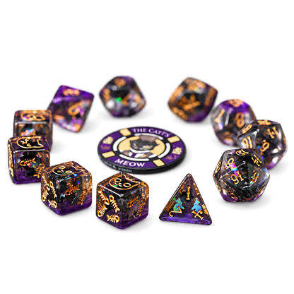The Cat's Meow Dice Set