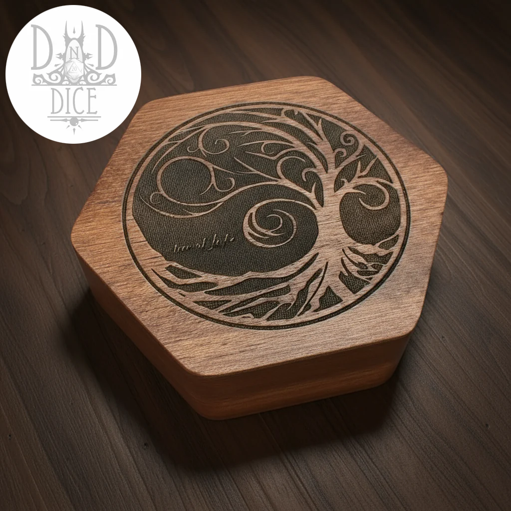 Tree of Life Dice Box