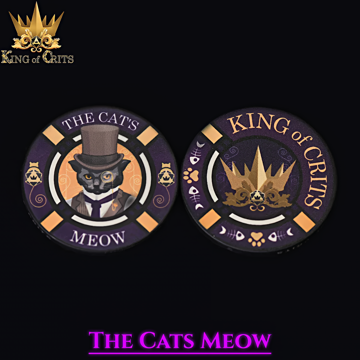 Cat's Meow Dice Set - 11-Piece Dice Set