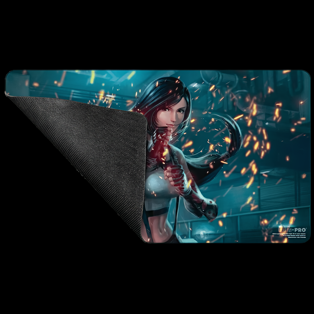 Tifa Final Fantasy MTG Playmat Back Side