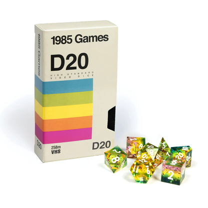 Rainbow Bright VHS Sharp Edge Dice Set