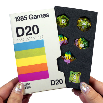 Rainbow Bright VHS Sharp Edge Dice Set