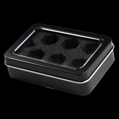 DnD Metal Dice Case - 7 Piece