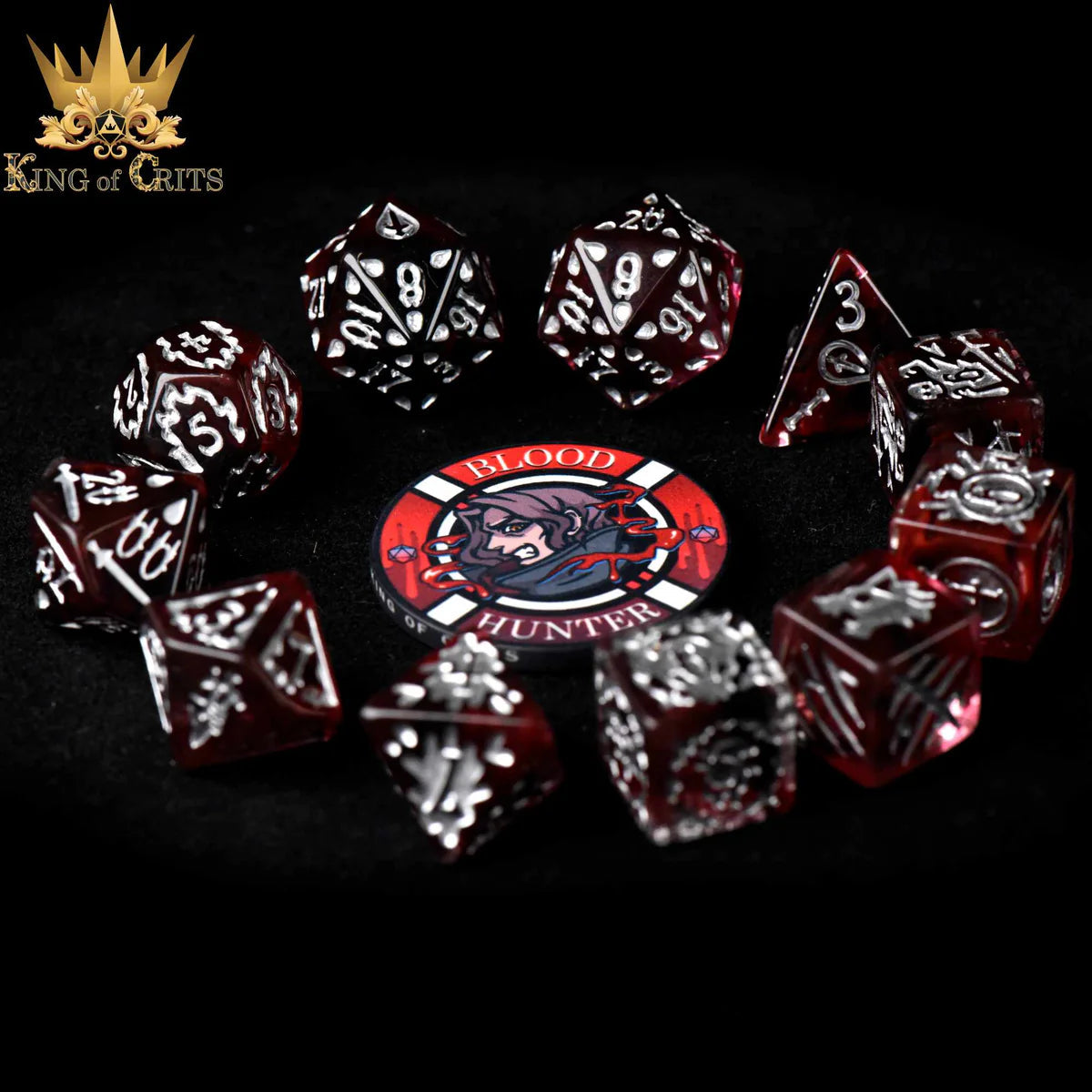 Blood Hunter - 11-Piece Dice Set