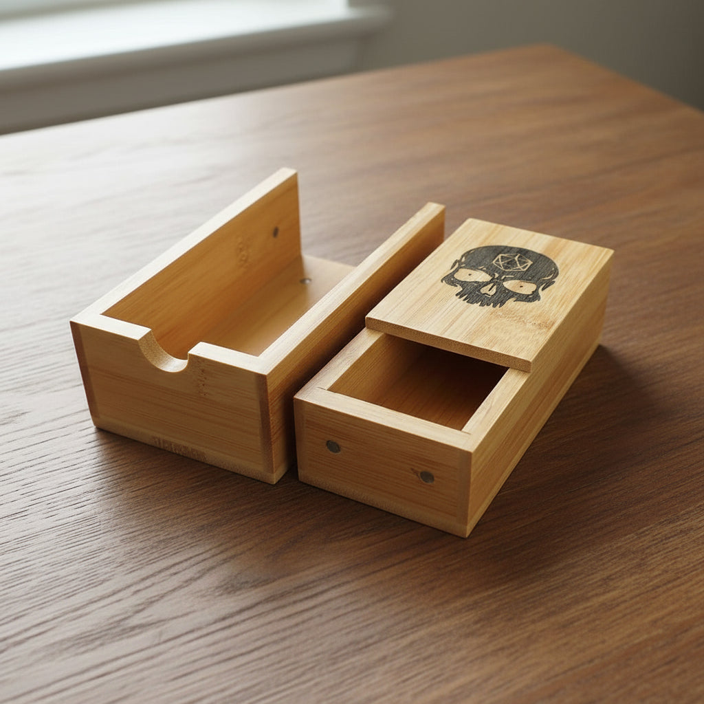DnD Dice Tower - Bamboo Tower of Doom - Full View