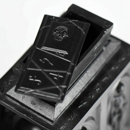 DnD Resin Dice Tower – Tomb of the Lich Design - Top Down