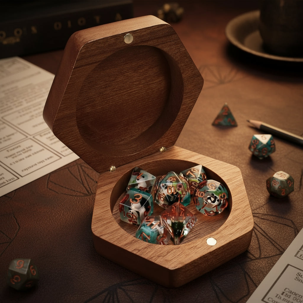 Tree of Life Dice Box