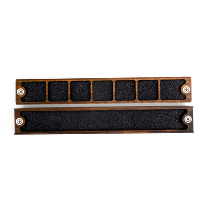 Walnut Wolf Dice Case | Chest of Holding™