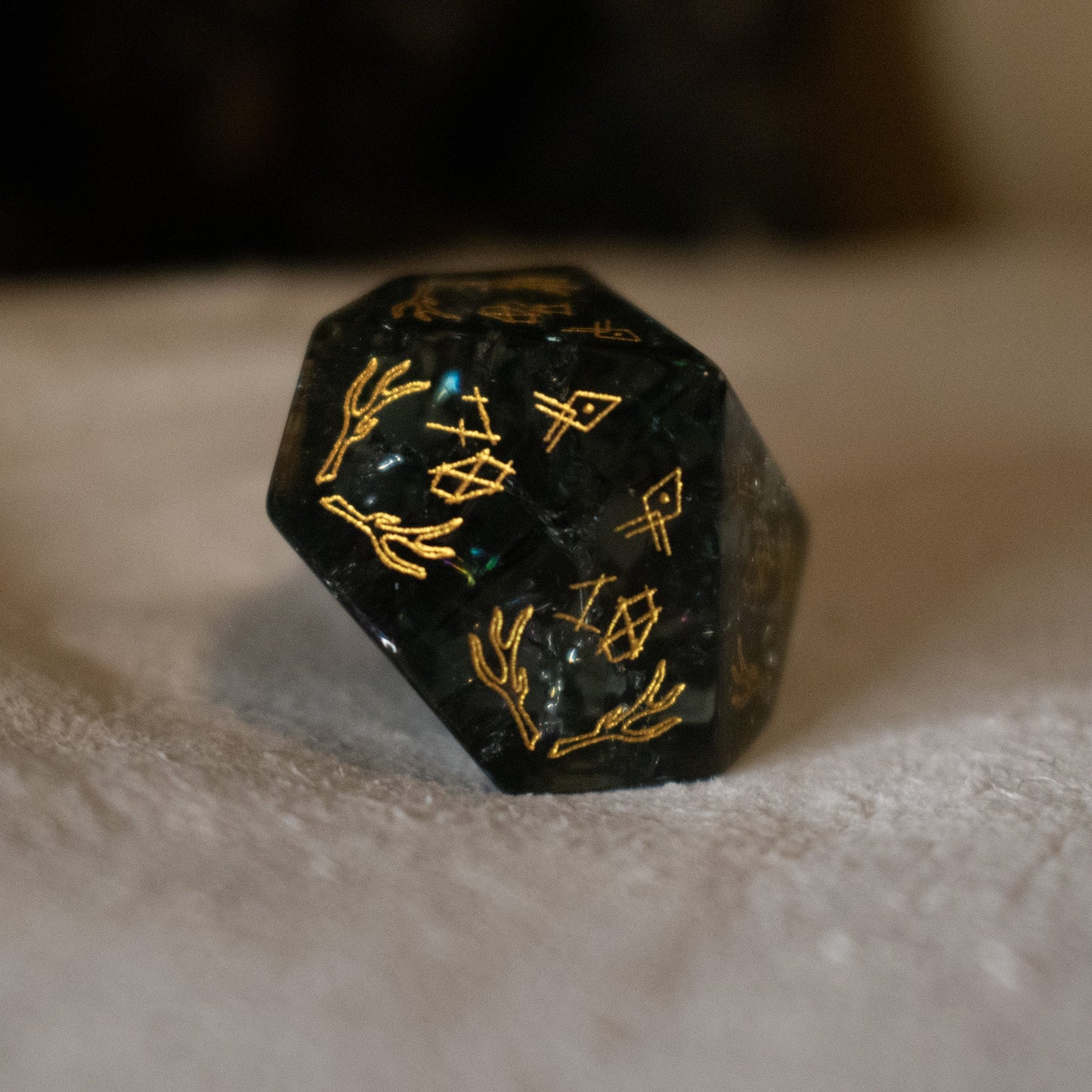 Wendigo's Hunt Glass Dice Set