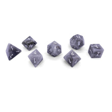 White Labradorite Dice Set | Gemstone Dice