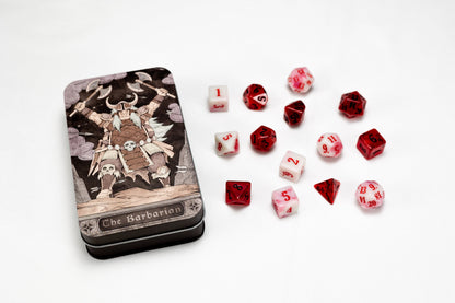 Barbarian Dice Set | Class Dice for DnD