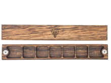 Black Limba Wolf Dice Case | Chest of Holding™