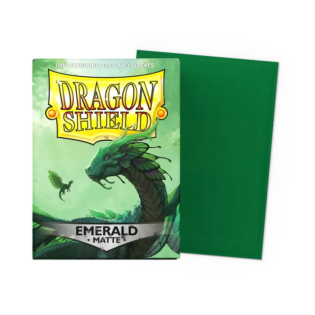 Dragon Shield: Emerald - Matte Sleeves