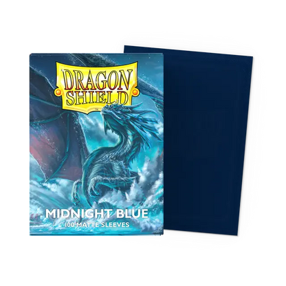 Matte Blue Card Sleeves Dragon Shield