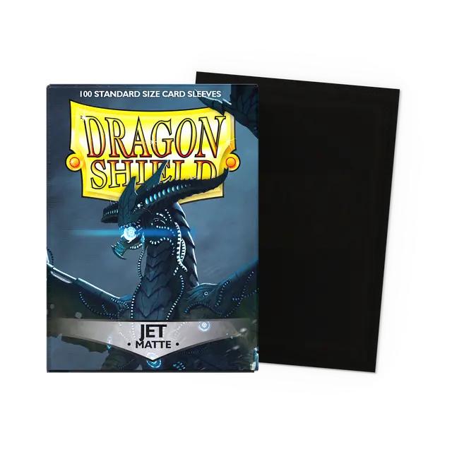 Dragon Shield: Jet - Matte Sleeves