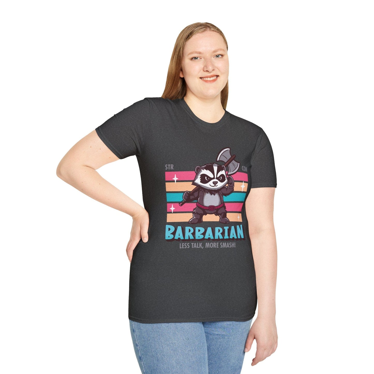 Kawaii Honey Badger - Barbarian