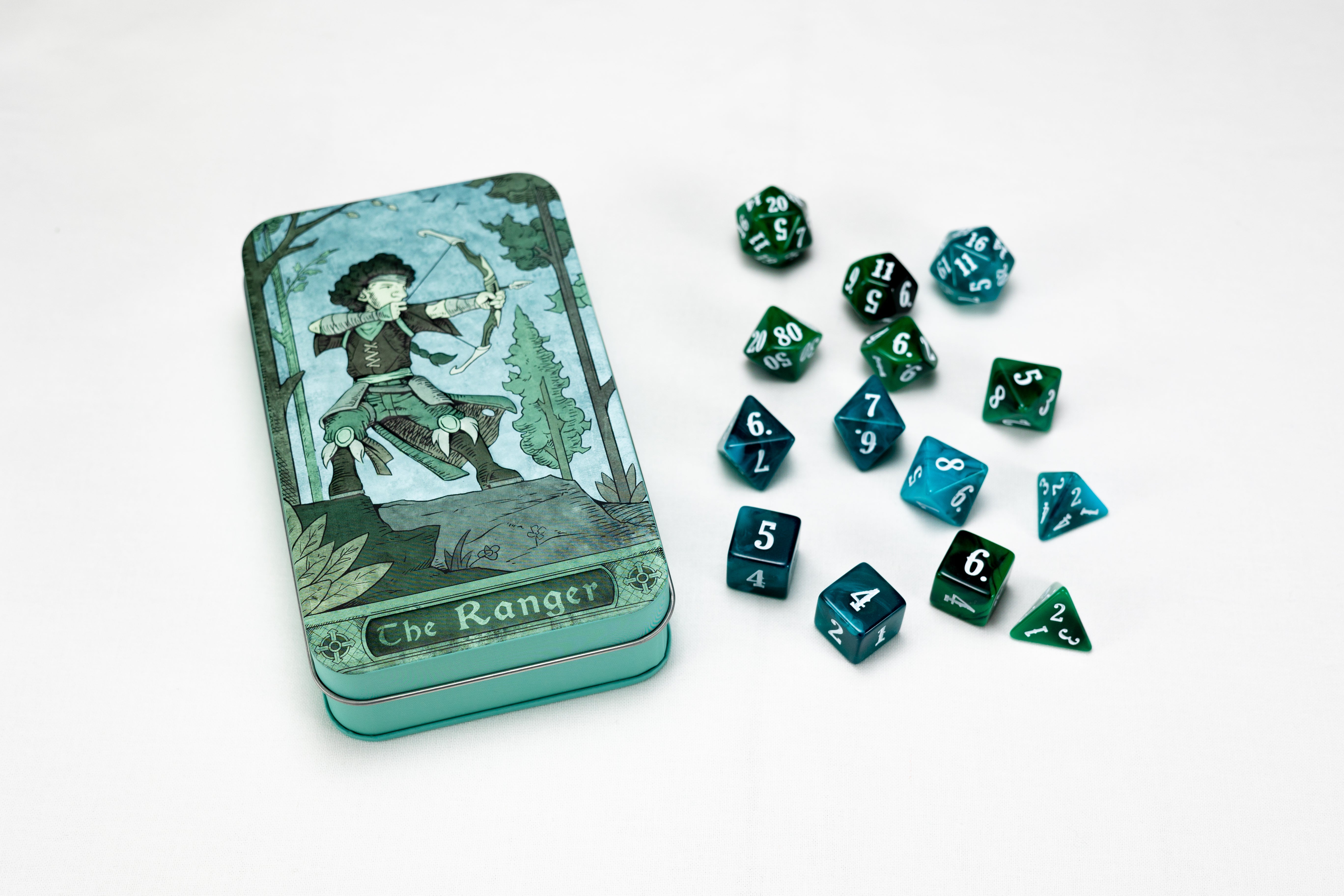Ranger Dice Set for DnD – Class-Themed Dice | Revenant Foundry ...