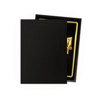 Matte Black Outer Card Sleeves Back